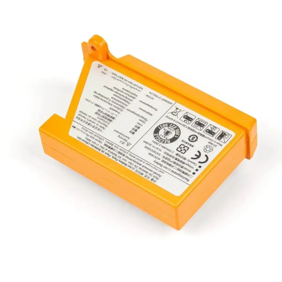Bateria de aspirador de pó rob - 4S Lipo Battery 14.8V 6000Mah avaliação e preço