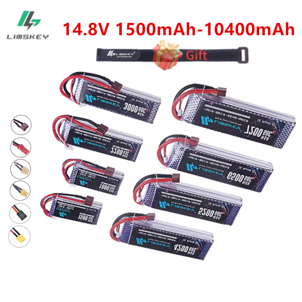 Bateria Lipo 60C 14,8V 4S 1500 - 4S Lipo Battery 14.8V 6000Mah avaliação e preço